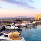 heraklion harbor Von charrierimages